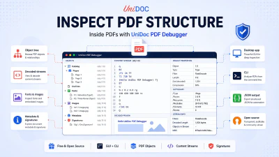Introducing UniDoc PDF Debugger: See Inside Any PDF